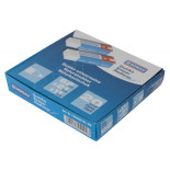 Gumka uniwersalna DONAU, 62x21x11mm, biała