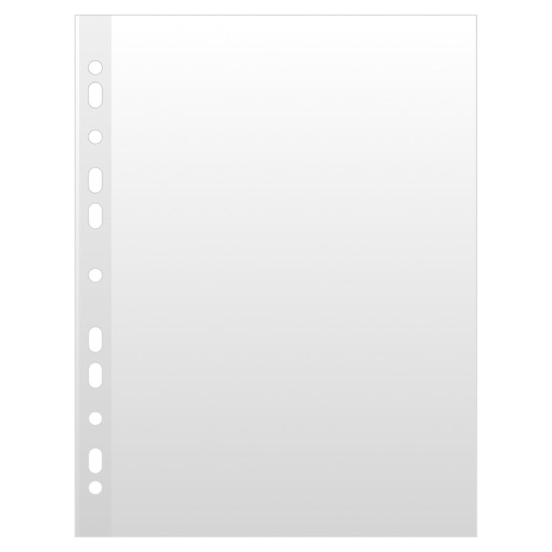 Koszulki na dokumenty DONAU, PP, A4, groszkowe, 50mikr., 100szt.