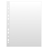 Koszulki na dokumenty DONAU, PP, A4, groszkowe, 50mikr., 100szt.