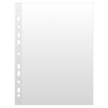 Koszulki na dokumenty DONAU, PP, A4, krystal, 50mikr., 100szt.