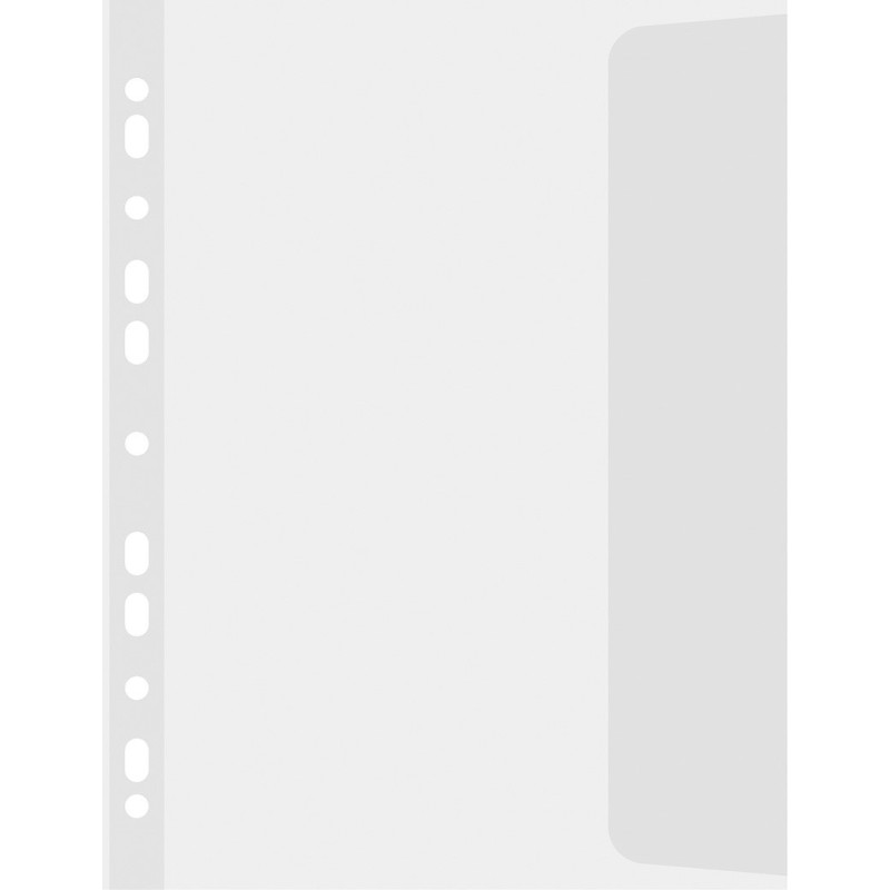 Koszulki z klapką DONAU, PP, B4, groszkowe, 100mikr., 10szt.