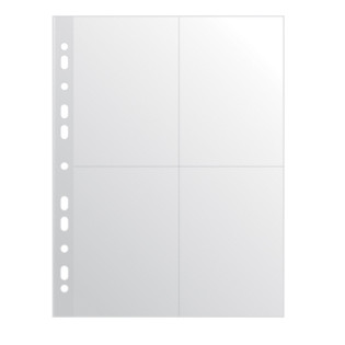 Koszulki na zdjęcia DONAU, PP, A4krystal, 60mikr.