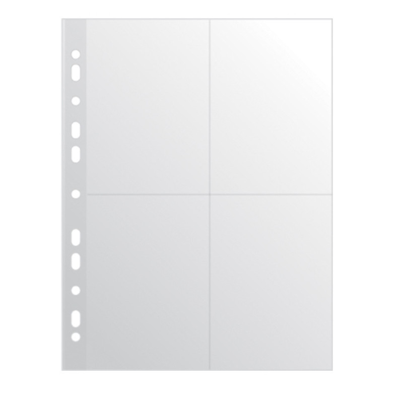 Koszulki na zdjęcia DONAU, PP, A4krystal, 60mikr.