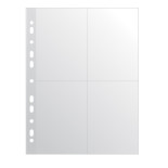 Koszulki na zdjęcia DONAU, PP, A4krystal, 60mikr.