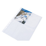 Koszulki na zdjęcia DONAU, PP, A4krystal, 60mikr.