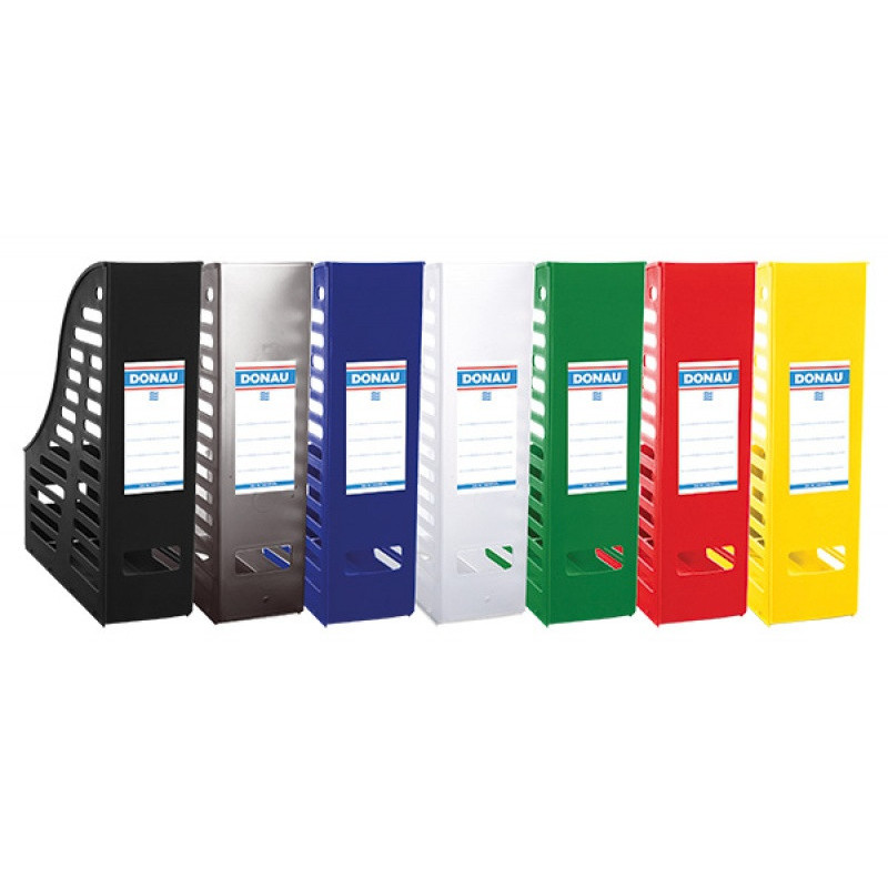 Pojemnik ażurowy na dokumenty DONAU, PP, A4, składany, zielony