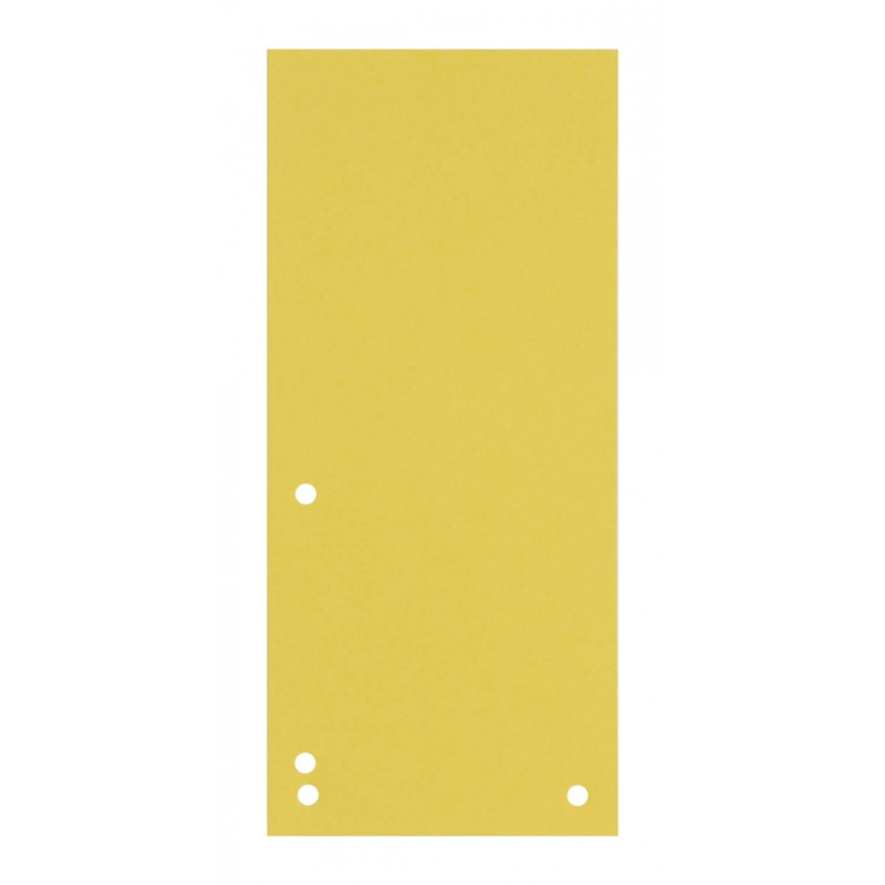 Przekładki DONAU, karton, 1/3 A4, 235x105mm, 100szt., mix kolorów