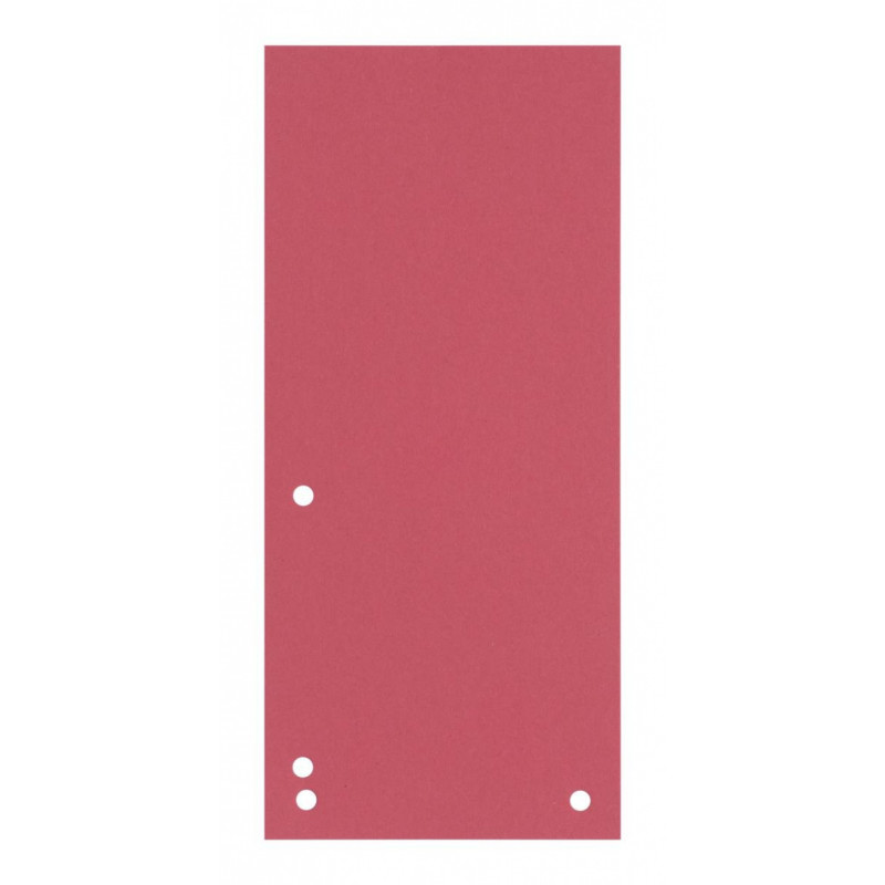 Przekładki DONAU, karton, 1/3 A4, 235x105mm, 100szt., mix kolorów