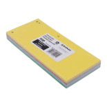 Przekładki DONAU, karton, 1/3 A4, 235x105mm, 100szt., mix kolorów