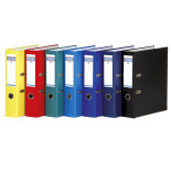 Segregator DONAU Master-S z szyną, PP, A4/75mm, żółty