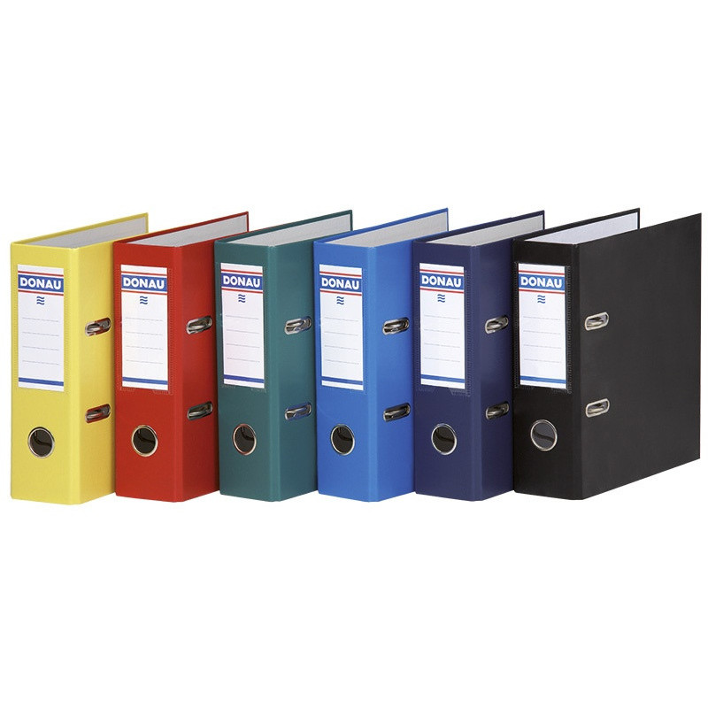 Segregator DONAU Master, PP, A5/75mm, granatowy