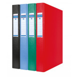 Segregator ringowy DONAU, PP, A4/2R/25mm, zielony