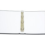 Segregator ringowy DONAU, PP, A4/4R/20mm, czarny