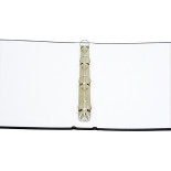 Segregator ringowy DONAU, PP, A4/4R/20mm, czerwony