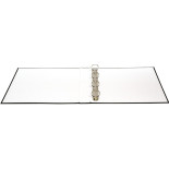 Segregator ringowy DONAU, PP, A4/4R/25mm, czerwony