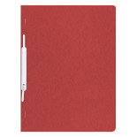 Skoroszyt DONAU, preszpan, A4, twardy, 390gsm, czerwony