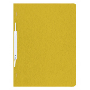 Skoroszyt DONAU, preszpan, A4, twardy, 390gsm, żółty