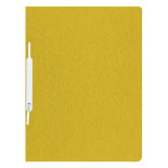 Skoroszyt DONAU, preszpan, A4, twardy, 390gsm, żółty