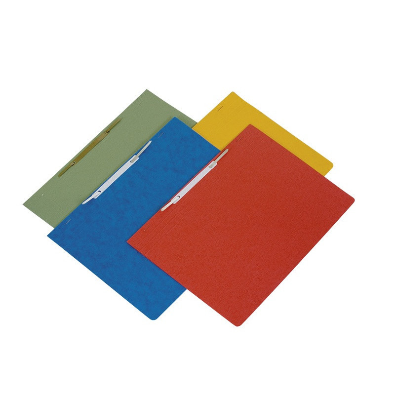 Skoroszyt DONAU, preszpan, A4, twardy, 390gsm, żółty