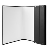 Teczka-pudełko z gumką DONAU, PP, A4/30, czarna