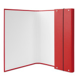 Teczka-pudełko z gumką DONAU, PP, A4/30, czerwona