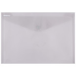 Teczka kopertowa DONAU zatrzask, PP, A4, 180mikr., dymna