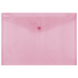Teczka kopertowa DONAU zatrzask, PP, A4, 180mikr., czerwona
