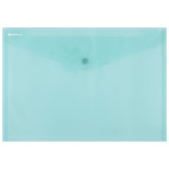 Teczka kopertowa DONAU zatrzask, PP, A4, 180mikr., zielona