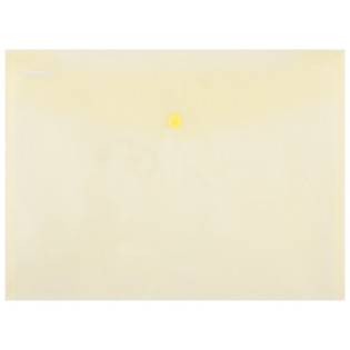 Teczka kopertowa DONAU zatrzask, PP, A4, 180mikr., żółta