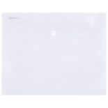 Teczka kopertowa DONAU zatrzask, PP, C5, 180mikr., transparentna