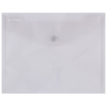 Teczka kopertowa DONAU zatrzask, PP, C5, 180mikr., dymna