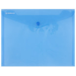 Teczka kopertowa DONAU zatrzask, PP, C5, 180mikr., niebieska