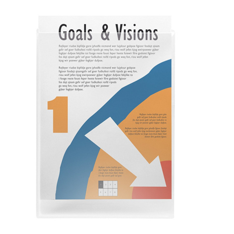 Kieszeń samoprzylepna, A4, 220x305mm, 10szt.