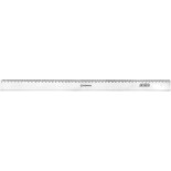 Linijka DONAU, 50cm, transparentna