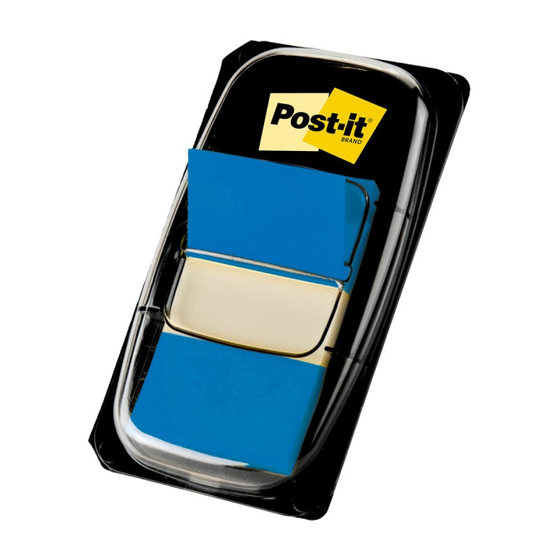 Zakładki indeksujące POST-IT® (680-2), PP, 25,4x43,2mm, 50 kart., niebieskie