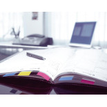 Zakładki indeksujące POST-IT® (680-21), PP, 25,4x43,2mm, 50 kart., jaskraworóżowe