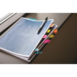 Zakładki indeksujące POST-IT® (680-23), PP, 25,4x43,2mm, 50 kart., jaskrawoniebieskie