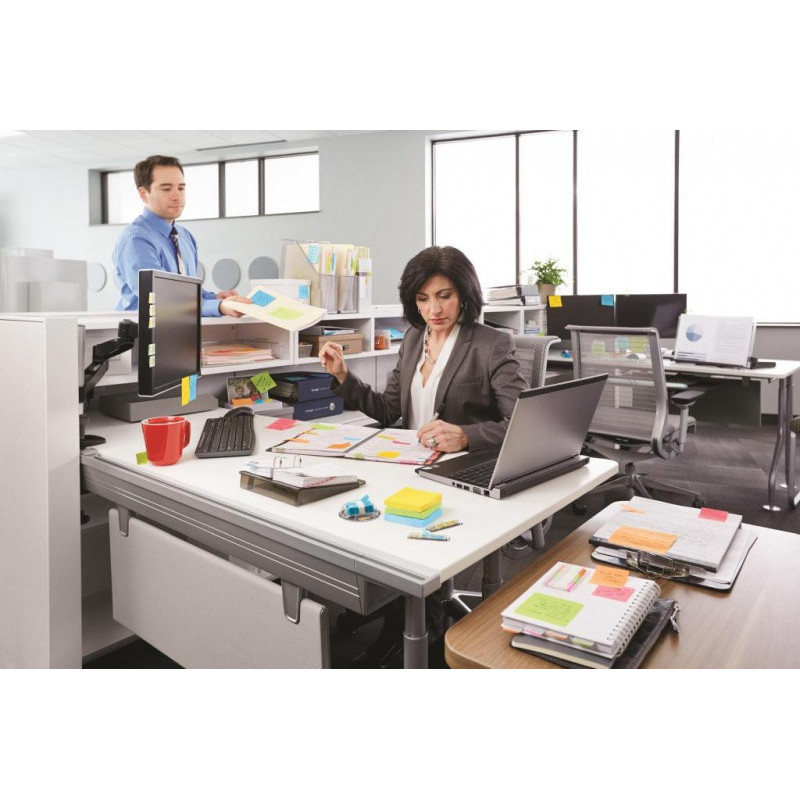 Zakładki indeksujące POST-IT® (684-ARR1), PP, 11,9x43,2mm, strzałka, 5x20 kart., mix kolorów