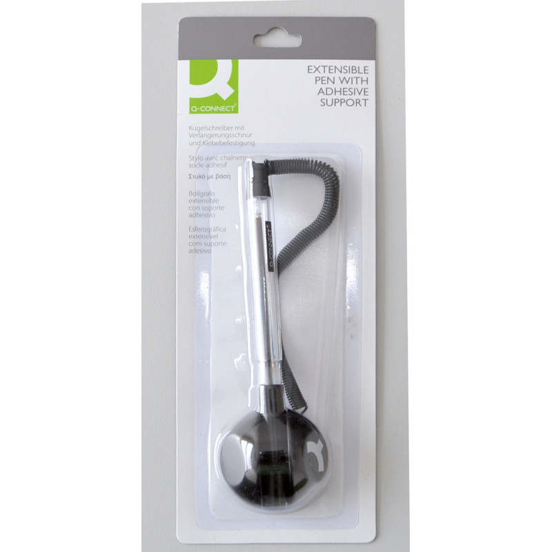 Długopis na sprężynce Q-CONNECT, 0,7mm, blister, niebieski