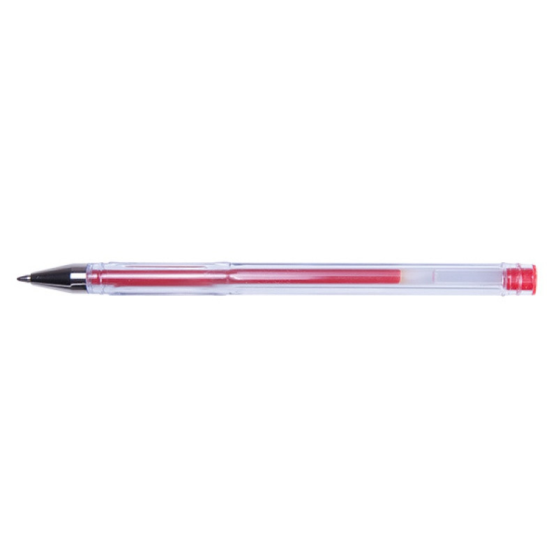 Długopis żelowy OFFICE PRODUCTS Classic 0,5mm, czerwony