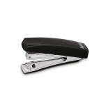 Zszywacz ICO Boxer Mini, zszywa do 10 kartek, zintegrowany rozszywacz, czarny