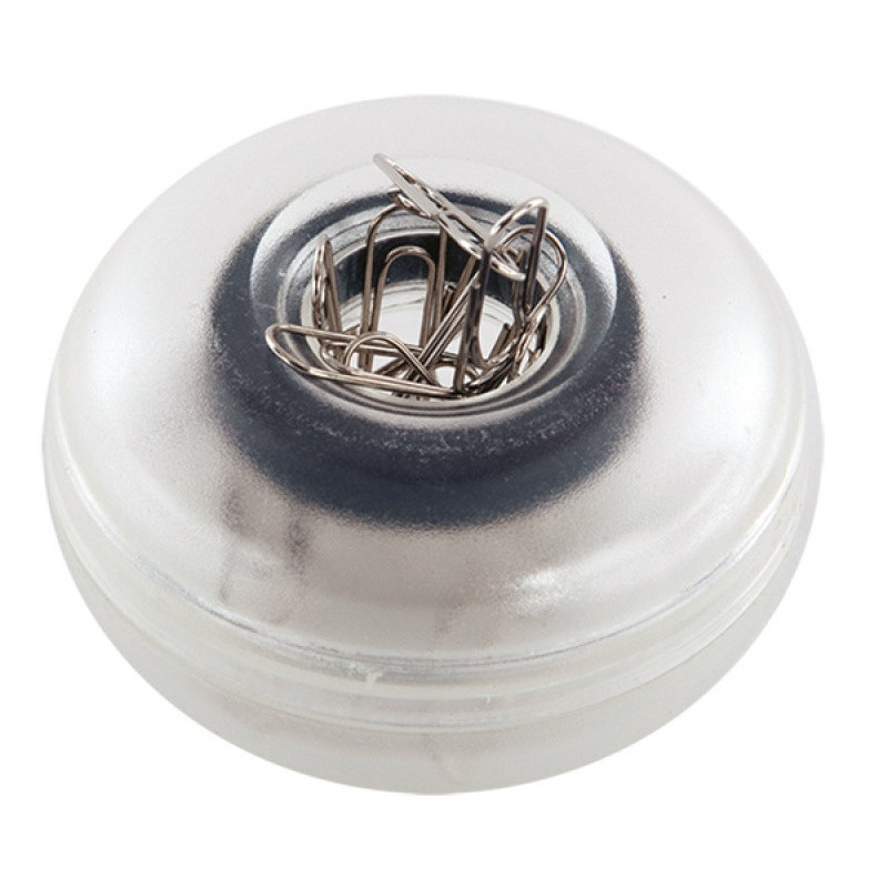 Pojemnik magn. na spinacze APLI, transparentny