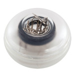 Pojemnik magn. na spinacze APLI, transparentny