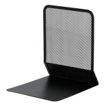 Stojak na książki Q-CONNECT Office Set, metalowy, 2 szt., czarny