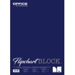 Blok do flipchartów OFFICE PRODUCTS, gładki, 58,5x81cm, 50 kart., biały