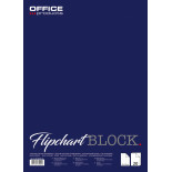 Blok do flipchartów OFFICE PRODUCTS, kratka, 58,5x81cm, 20 kart., biały