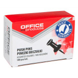 Pinezki beczułki OFFICE PRODUCTS, 100szt., mix kolorów