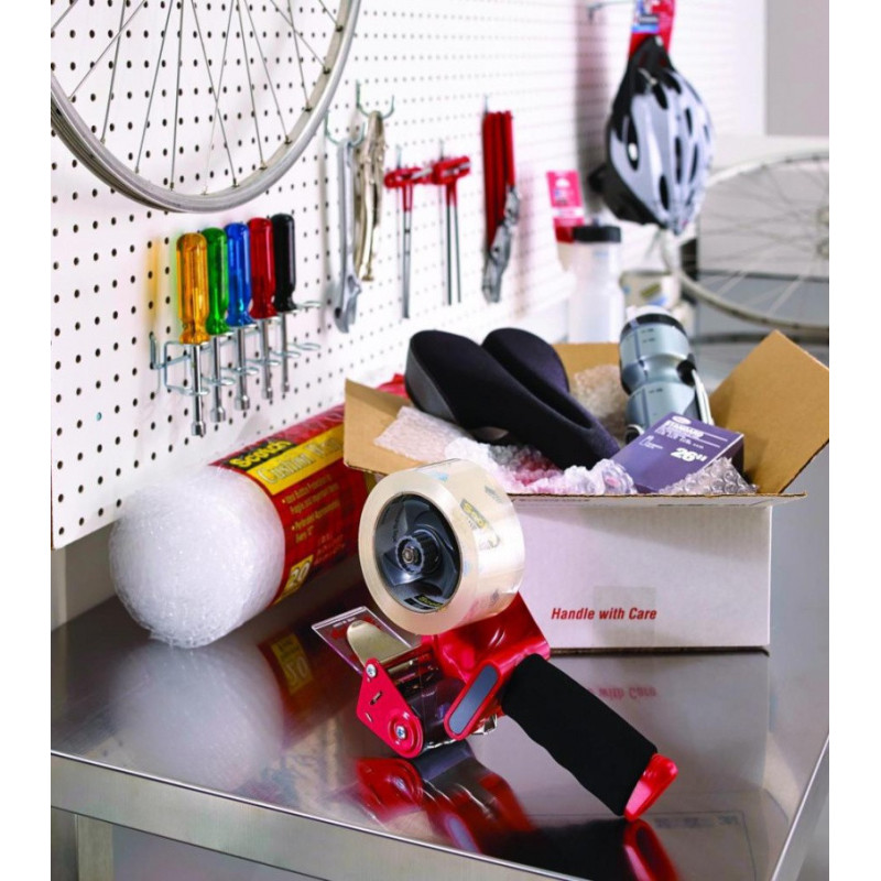 Zestaw taśmy pakowej SCOTCH® (309 BUFF), akrylowa, 2 szt., brązowa, podajnik GRATIS