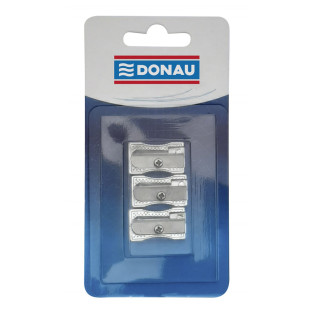 Temperówka DONAU, aluminiowa, pojedyncza, blister - 3szt.