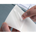 Kieszeń samoprzylepna Q-CONNECT, A6, 115x158mm, 10szt., transparentna